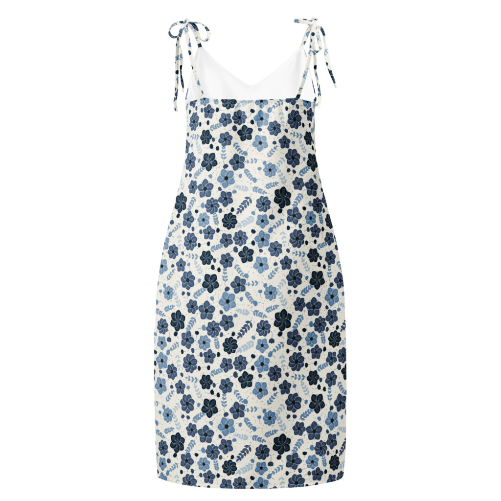Coastal Floral Slip Dress
