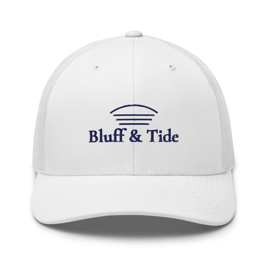 Tide Hat — White Trucker