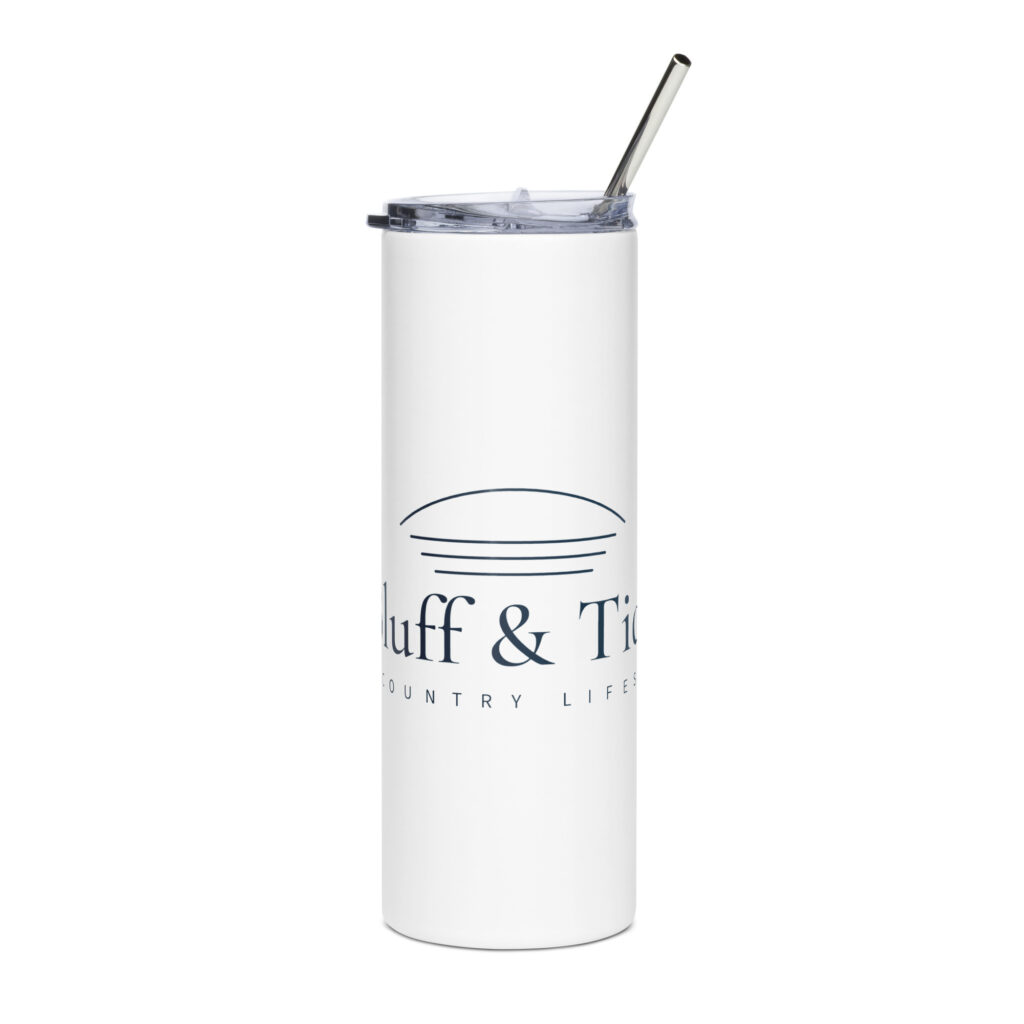 Bluff & Tide Tumbler — White